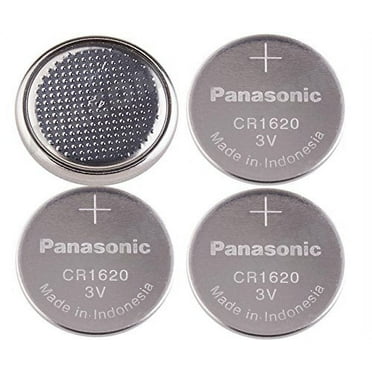 4-Pcs - Panasonic CR1620 (Prepackaging) 3v Lithium Coin Cell Battery
