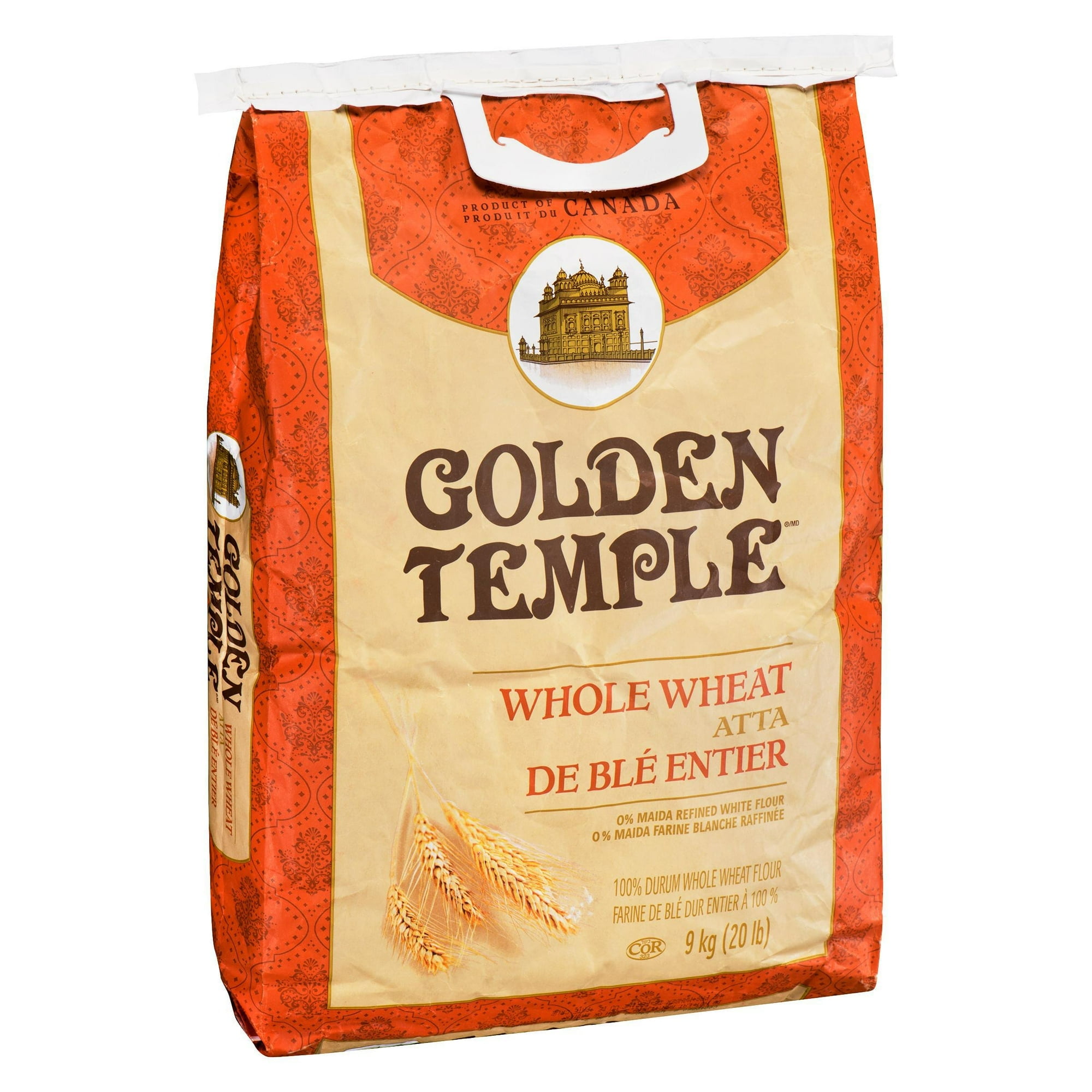 Golden Temple Whole Wheat Atta Flour 9kg