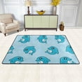 thumbnail image 2 of SKYSONIC Area Rug Pad Cute Kids Dolphins Nursery Rugs Floor Mat for Kids Playing Room Living Room Bedroom, 72 x 48 inch, 2 of 5