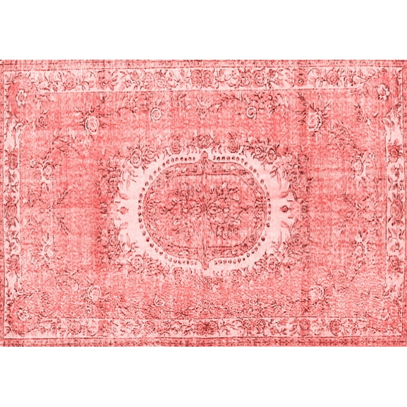 Ahgly Company Indoor Rectangle Persian Red Traditional Area Rugs, 4' x 6'