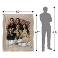 thumbnail image 5 of Criminal Minds Solution Lies Within Officially Licensed Silky Touch Super Soft Throw Blanket 50' x 60', 5 of 6