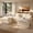 Cream (Off-White), variant on Toject 107.87" Modular Sectional Sofa U Shaped Cloud Couch, Chenille 4 Seat Deep Seat Sofa with 2 Movable Ottomans for Living Room Bedroom Apartment, Cream (Off-White)