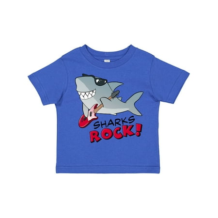 

Inktastic Sharks Rock! Gift Toddler Boy or Toddler Girl T-Shirt