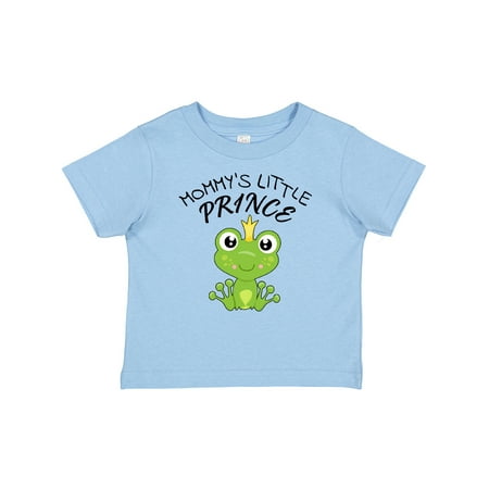 

Inktastic Mommy s Little Prince- Cute Frog Gift Baby Boy T-Shirt