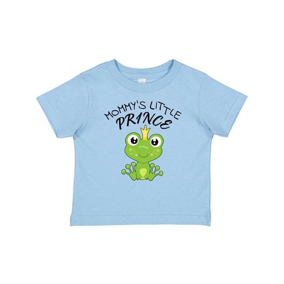 Inktastic Mommy's Little Prince Cute Frog Boys Baby T-Shirt