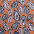 thumbnail image 1 of oneOone Georgette Viscose Orange Fabric Papaya Diy Clothing Quilting Fabric Print Fabric By Yard 42 Inch Wide, 1 of 6
