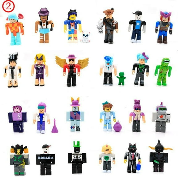 ROBLOX FIGURES SET WITH GAME 24 ART
