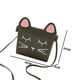 thumbnail image 2 of Lindo bolso bandolera con forma de gato, monedero para niñas pequeñas, 2 of 5