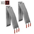 thumbnail image 6 of Stalwart Set of Two 69-Inch Foldable Loading Ramps with 2200lb Capacity, 6 of 12