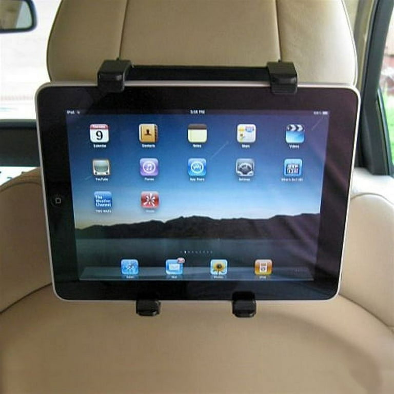 Car Headrest Mount Tablet Holder Swivel Cradle Back Seat Dock Stand Kit  Black JLZ for Microsoft Surface Pro 2 3 - NABI 2, Jr 5, XD 10.1 - Samsung