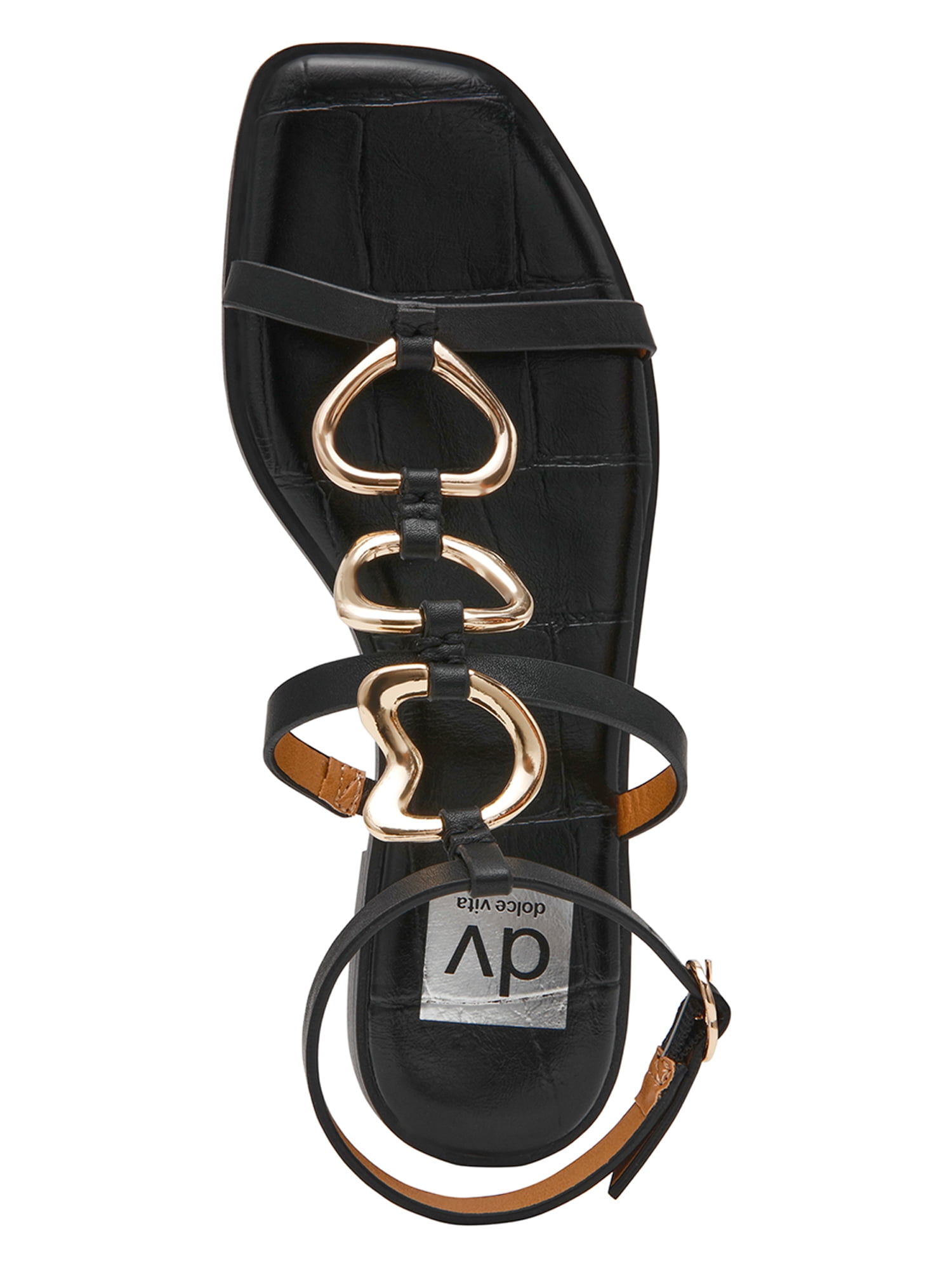 DV Dolce Vita Women's Macin Strappy Flat Sandal