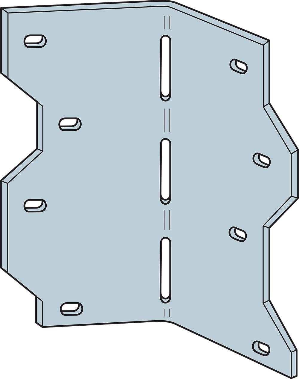 Simpson Strong Tie LS50 5 in. Adjustable L-Angle