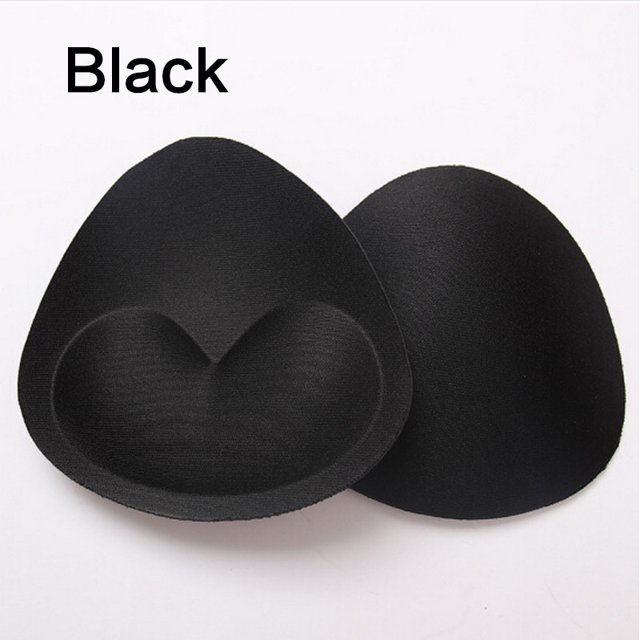 Almohadillas gruesas de esponja para sujetador, sujetador de realce extraíble, potenciador de pecho, relleno de sujetador, copas, traje de baño, Bikini, accesorios acolchados en el pecho