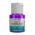 thumbnail image 1 of Pintura Escolar Pen+Gear Acrílica Colores Neón 30 ml Morado, 1 of 4