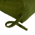 thumbnail image 3 of Greendale Home Fashions Hunter Green Ikat 44 x 17 in. Outdoor Bench Seat Cushion, 3 of 8