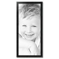 thumbnail image 2 of ArtToFrames 17" x 39" Black Engraved Edges Picture Frame, 17x39 inch Black Wood Poster Frame (WOM-4055), 2 of 8