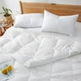 thumbnail image 2 of Peace Nest All Season & Lightweight Ultra Soft 360 TC White Goose Down Duvet Comforter Full - Queen - Lightweight White, 2 of 5