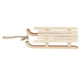 thumbnail image 1 of Trineo En Miniatura, Exquisito Trineo De Madera Decorativo Modelo Realista Sin Rebabas Para Casa De Muñecas Para Escritorio, 1 of 8