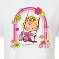 thumbnail image 3 of Peanuts - Sally Rainbow Swing - Juniors Cropped Cotton Blend T-Shirt, 3 of 6