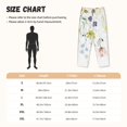 thumbnail image 3 of Balery Wildflowers Pantalones de pijama para mujer, pijamas ultraligeros, pantalones de estar por casa-Medium, 3 of 6