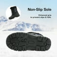 thumbnail image 5 of DREAM PAIRS Kids Winter Snow Boots Boys & Girls Outdoor Waterproof Mid-Calf Boot Black/Blue/Grey Size 13, 5 of 6