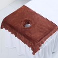 thumbnail image 4 of Cubiertas de sábanas para camilla de con orificio para la cara, Café Yuyangstore Sábana para cama de masaje, 4 of 8