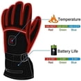 thumbnail image 2 of BEMS-Guantes Térmicos con Batería Eléctrica Temperatura Ajustable Hombres/Mujeres Guantes Cálidos Impermeables para Ciclismo Motocicleta Senderismo Esquí Montañismo, 2 of 5