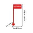 thumbnail image 3 of Desktop Status Indicator Sign, Flip Display for Busy, In Meeting and Headphones, Compact Workspace Privacy Marker for Office, Classroom, Study and Gaming Areas, 3 of 4