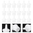thumbnail image 3 of 20Pcs Eyelash Glue Replacement Bottle Mouth Head Extended Anti-blocking Eyelash Extension Tools (Transparent), 3 of 5