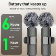 thumbnail image 5 of Superior Hub (Latest Model - Wireless Microphone for iPhone, iPad, Android, Lavalier Microphone for Video Recording - iPhone Mic Crystal Clear Recording with USB-C for Podcast (iPhone 14 & Below), 5 of 6