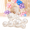 7white, variant on Reusable Balloon Garland Cluster Inflatable Latex Free PVC Clusters with Linked Balloons Blow Up Easy Link Balloons Decor for Birthday Wedding Celebration Party Backdrop