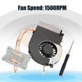 thumbnail image 4 of Ccdes Ventilador de la CPU para HP Compaq CQ43 CQ57 431 630 631 CPU Fan CPU Cooling Fan Disipador de Calor, 4 of 8