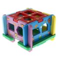 thumbnail image 4 of Caja de para con Bloques Geométricos para de Clasificación, Juguete Educativo para Aprendizaje de Matemáticas Hugo Juguete de clasificación geométrica, 4 of 10