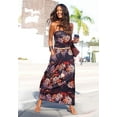 thumbnail image 2 of LASCANA Women's Bandeau Maxi Dress Ruching, 2 of 5