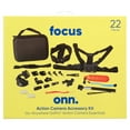 thumbnail image 3 of onn Action Camera Accessory Kit for Most GoPro Hero Cameras, 22 Pieces Including a Selfie Stick and Chest Mount, 3 of 10