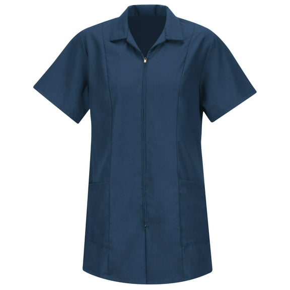 Red Kap Women's Zip-Front Smock