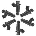 thumbnail image 1 of 6 Piezas Inyector de Combustible Negro Unique Bargains 0280156131 para Coche, 1 of 1