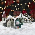 thumbnail image 5 of 12 piezas decorativas palomas falsas pájaros blancos con clip adorno de árbol de Navidad, 5 of 5