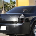 thumbnail image 2 of Spec-D Tuning Black LED Bar Tail Lights Compatible with 2005-2007 Chrysler 300C, Left + Right Pair Assembly, 2 of 7