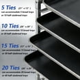 thumbnail image 2 of Bun Pan Rack 10 Tier with Wheels, Commercial Bakery Racking of Aluminum for Full & Half Sheet - Kitchen, Restaurant, Cafeteria, Pizzeria, Hotel and Home, 2 of 6