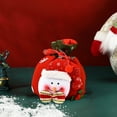 thumbnail image 5 of Luoshdecor Christmas Gift Bag with Handles,Fabric Santa Claus Bear Snowmen Elk Gift Bags for Christmas Candy Cookies Apple Supplies 18 in, 5 of 6