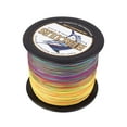 thumbnail image 5 of HERCULES Super Strong 1000M 1094 Yards Braided Fishing Line 100 LB Test for Saltwater Freshwater PE Braid Fish Lines 4 Strands - Multicolor, 100LB (45.4KG), 0.55MM, 5 of 9