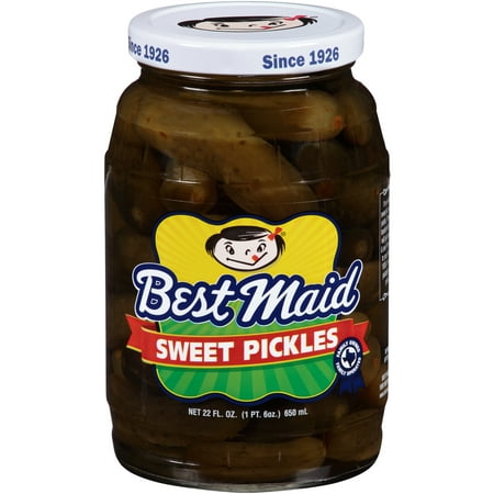 (2 Pack) Best Maid? Sweet Pickles 22 fl. oz. Jar (Best Maid Sour Pickles)