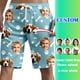 thumbnail image 1 of WILLBEST Conjunto de Camiseta y Pantalones Cortos de Verano para Hombre, Dos Piezas, Informal, con Estampado de Letras, Manga Corta, Cuello Redondo, Camiseta y Pantalones Cortos, 1 of 8