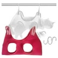 thumbnail image 4 of Pet Dog Grooming Hammock Cat Dog Restraint Bag Puppy Holder Hammock Helper for Washing Triming Nail Clipping Pet Supplies Claw Care , Red, L L, 4 of 8