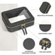 thumbnail image 3 of Bolsa organizadora transparente para cosméticos Prite, impermeable, negra, 3 of 6