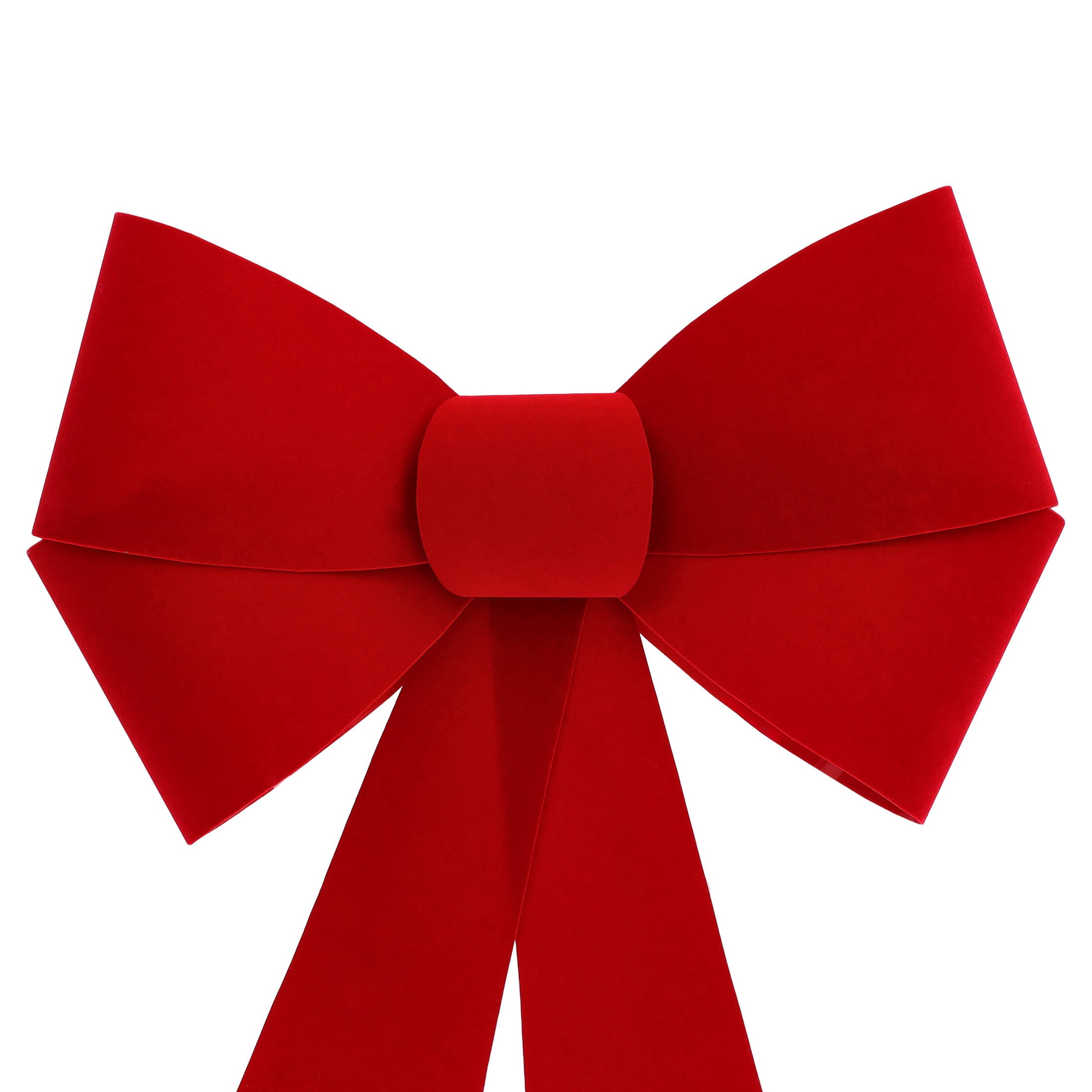Red Plastic Decorative Christmas Bow, 16", by Holiday Time