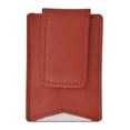 thumbnail image 6 of Genuine Leather Mens ID Card Holder Magnetic Money Clip 310R (C), 6 of 23