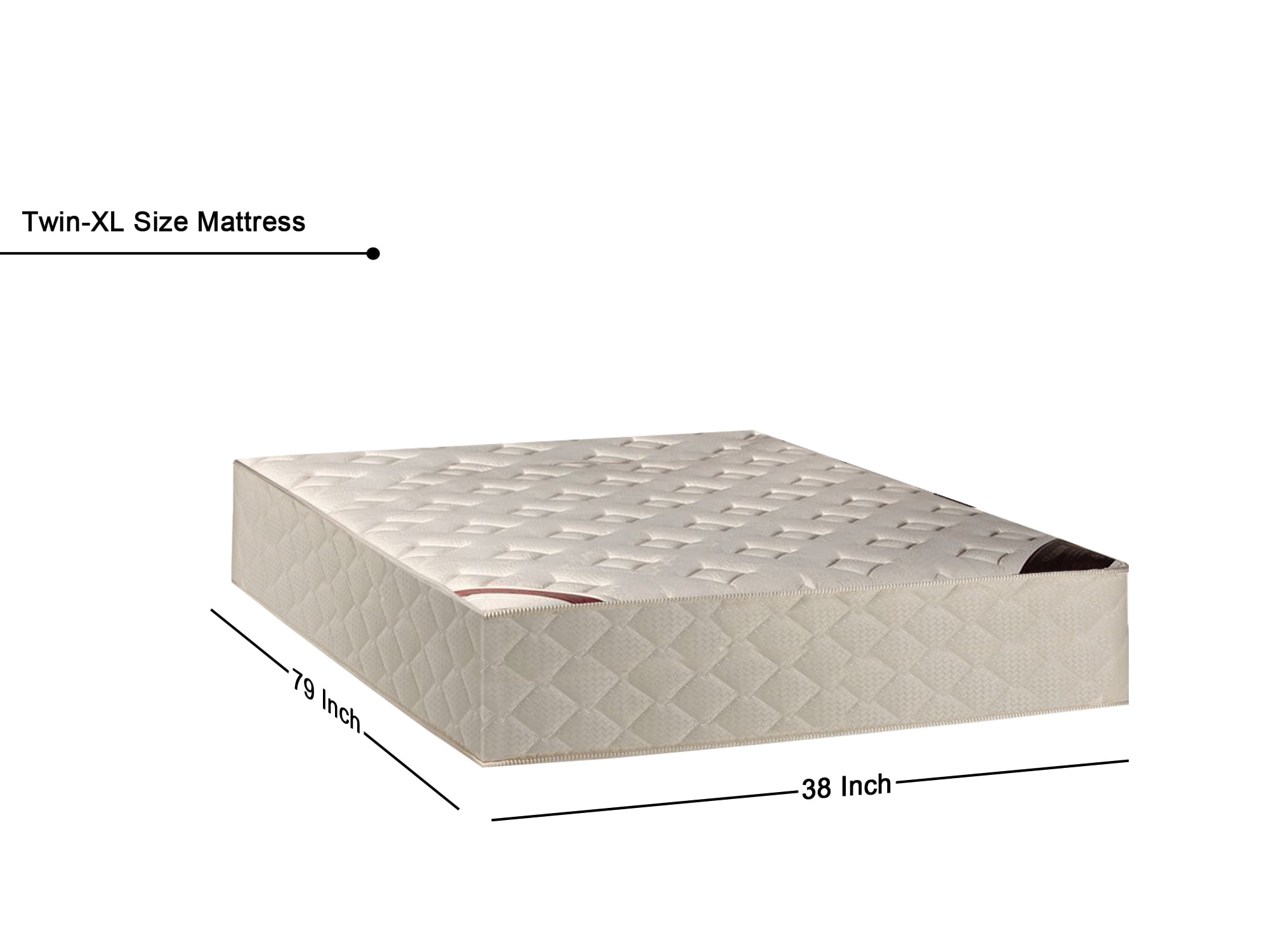 Continental Sleep, 14-Inch Firm Double sided Tight top Innerspring Mattress And 8-Inch Split Wood BoxSpring/Foundation Set With Frame, Good For The Back, Twin XL Size