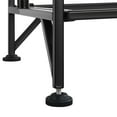 thumbnail image 5 of Convenience Concepts Xtra Storage 2 Tier Folding Metal Shelf, Black, 5 of 6